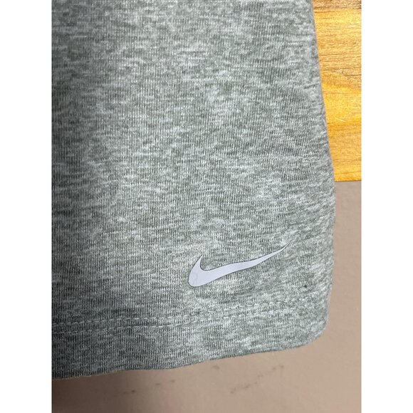 Nike Dri-Fit Tank Top Gray Athletic Activewear Fitness Racerback Gym Womens M - Picture 6 of 8